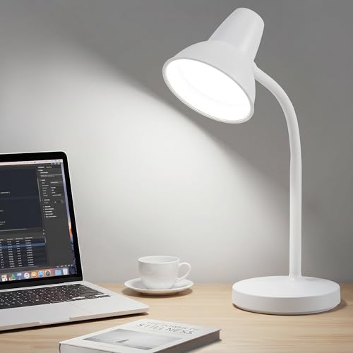 LED Desk Lamp with Flexible Gooseneck