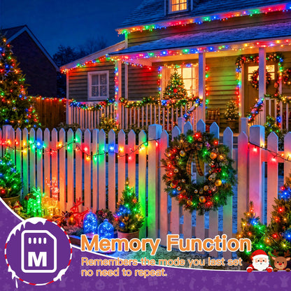 500 LED Christmas Lights Outdoor (Multicolor / 500 LED)