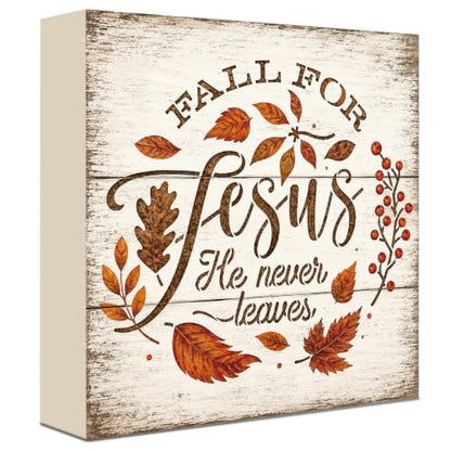 Fall Decorations for Home Wood Sign Fall Decor Shelf Decor