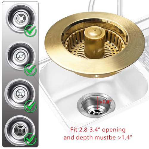 3 in 1 Kitchen Sink Stopper
