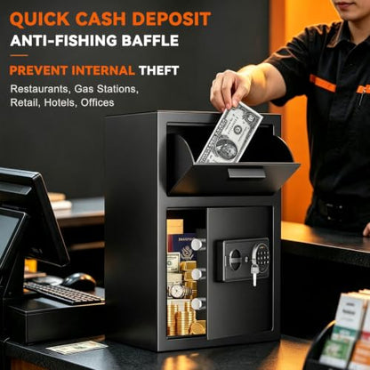 Depository Safe Drop Box with Slot