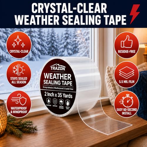 Window Weather Sealing Tape