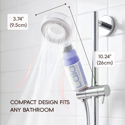 High Pressure Aromatherapy Filtered Shower Head with Handheld (Iris Dream set)