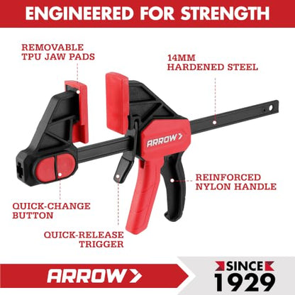 ARROW Bar Clamps for Woodworking Gluing Crafts DIY