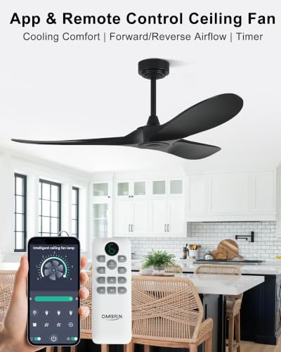 ABS Ceiling Fan No Light