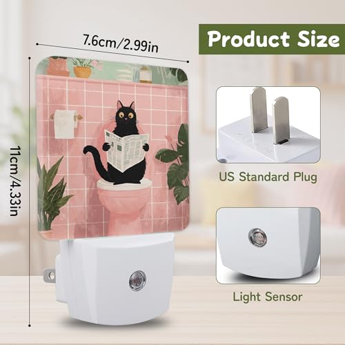 Night Light Night Lights Plug into Wall with Dusk to Dawn Sensor for Bedroom Bathroom Hallway Kitchen
