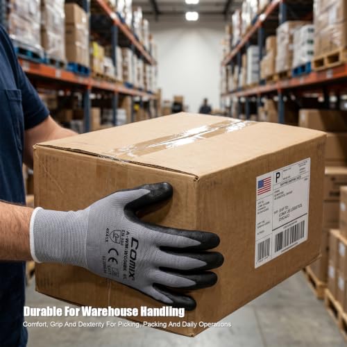 Microfoam Nitrile Coated Work Gloves