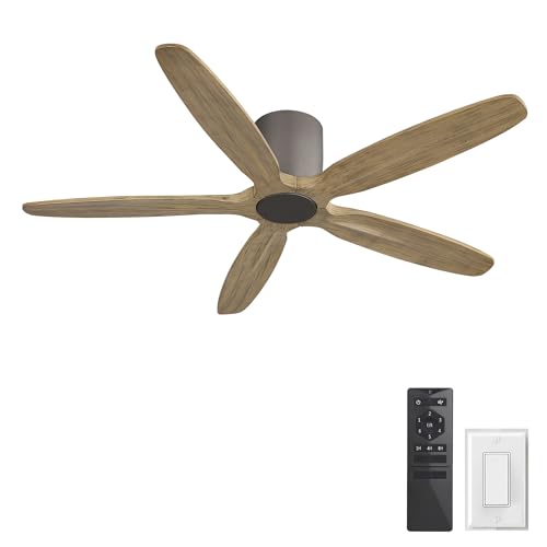 54" Flush Mount Ceiling Fan No Light