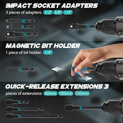 21 Piece Magnetic Nut Driver Set