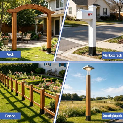 4x4 Fence Post Anchor Ground Spike