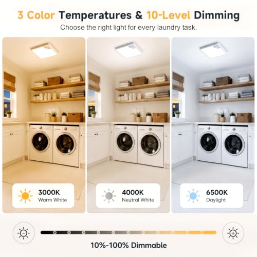 18W 1800LM Flush Mount LED Ceiling Light