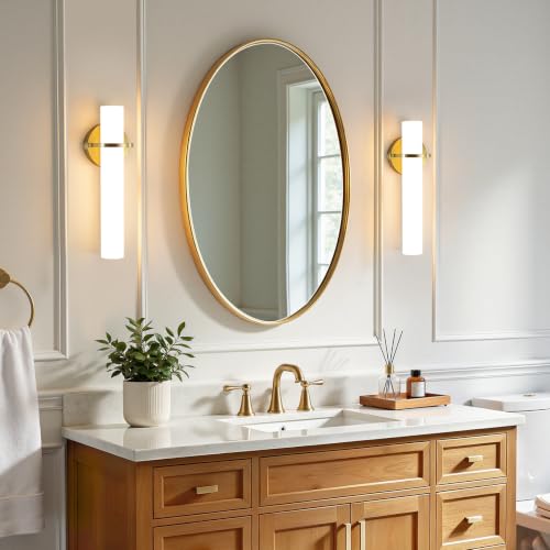 Modern Wall Sconces 5CCT LED Dimmable Bathroom Sconces for Living Room Bedroom Hallway