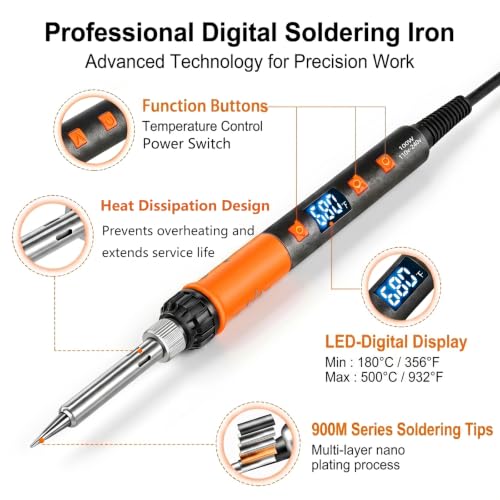 100W Soldering Iron Kit