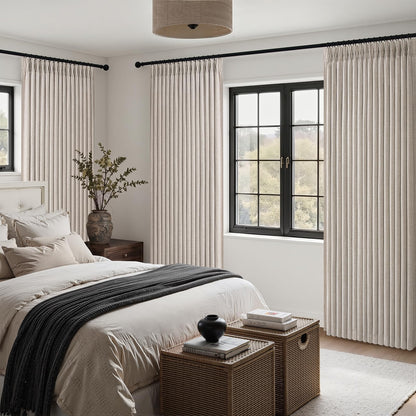 Blackout Greyish Brown 102 Inches Long Living Room Curtains for Summer Heat (Greyishbrown / 50"W x 102"L (Pack of 2))