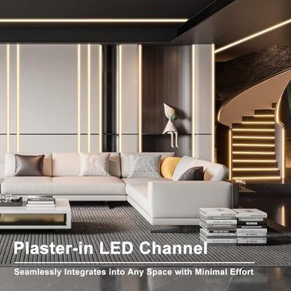 Plaster in LED Channel