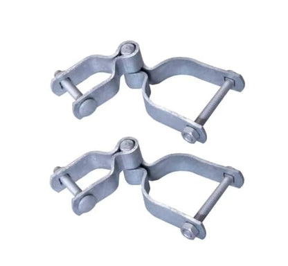 2 Pack Chain Link Fence Gate Hinge Kit
