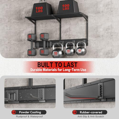 Garage Wall Organizer with Storage Shelves