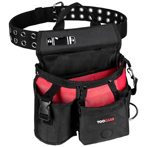 Tool Belt Pouch for Men with Drill Pocket
