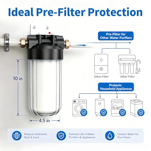 Whole House Water Filter Housing