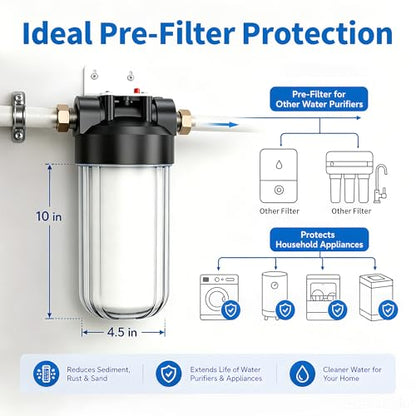 Whole House Water Filter Housing