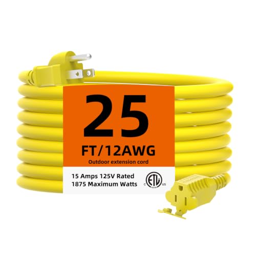 12 Gauge Heavy Duty Outdoor Extension Cord