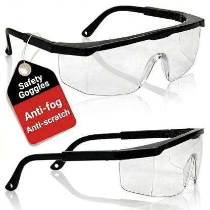 2 Pack Safety Glasses