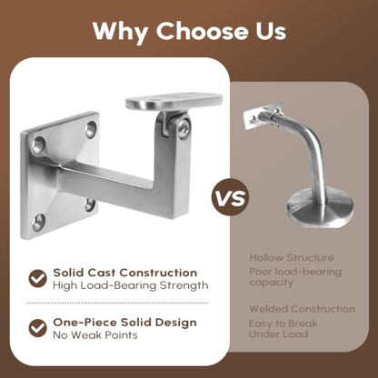 Stainless Steel Adjustable Handrail Brackets