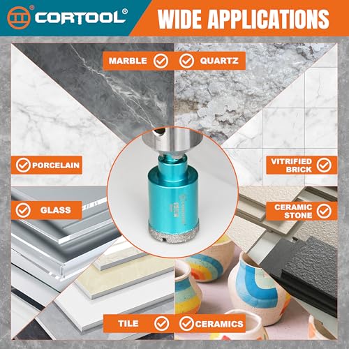 2 Inch Diamond Hole Saw with Pilot Drill Bit (2 Inch (51mm))