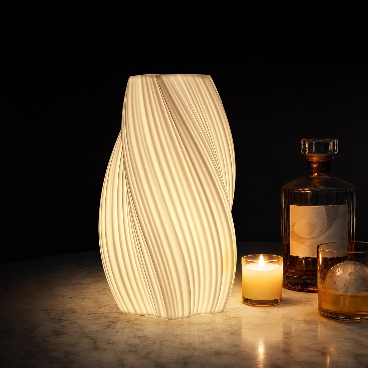 Modern Ceramic Decorative Table Lamp Living Room Bedroom Bedside