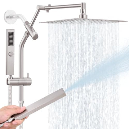 All Metal Shower Head with Handheld