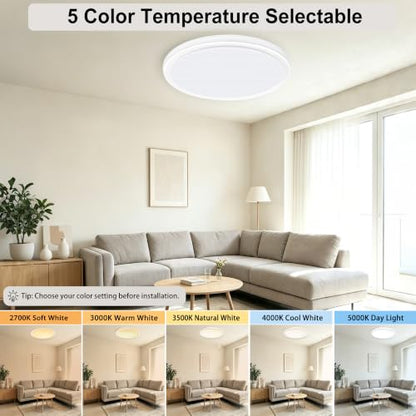 15 Inch Led Flush Mount Ceiling Light
