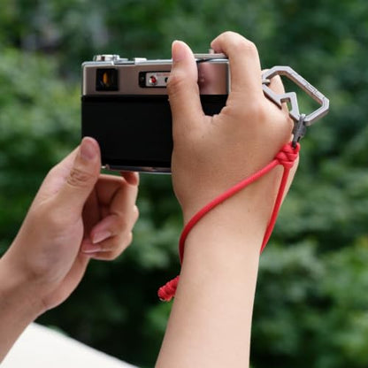 Lanyard Wrist Strap Rotating Titanium Keychain
