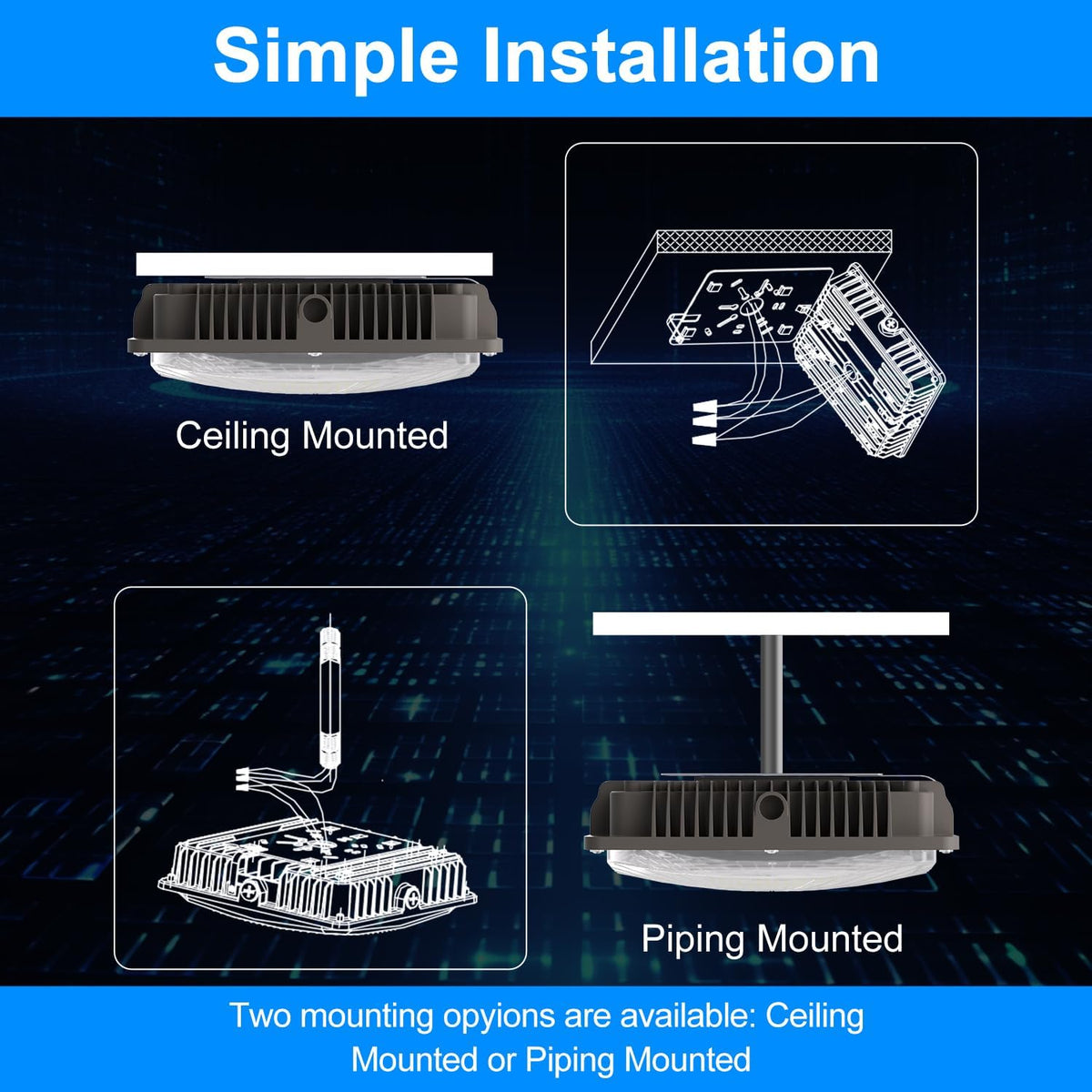 120W LED Canopy Light 20 Pack (120W)