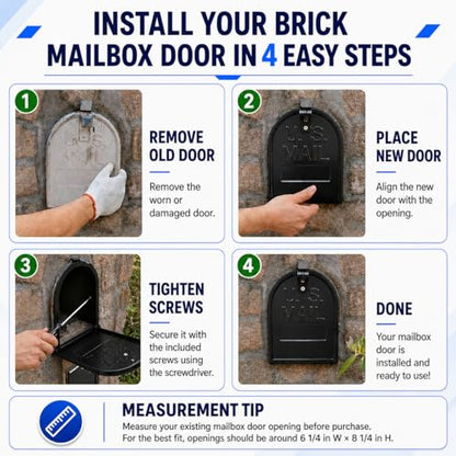 Mailbox Door Replacement Panel