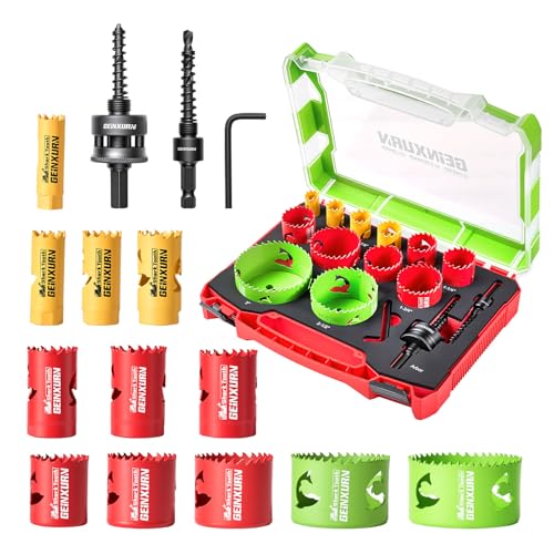Hole Saw Set with 1 PC Small Mandrel