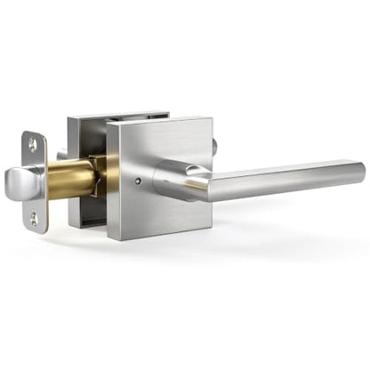 Indoor Privacy Door Handle (Satin Nickel)