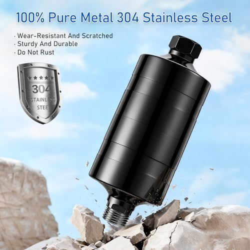 Larger Premium Metal Shower Filter