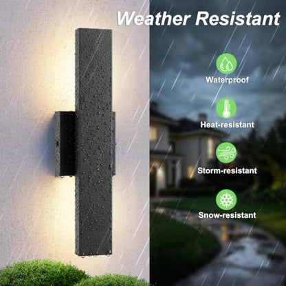 Long LED Outdoor Wall Lights