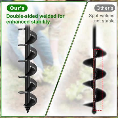 Auger Drill Bit for Planting 3″ x 32″ (3″ x 32″)