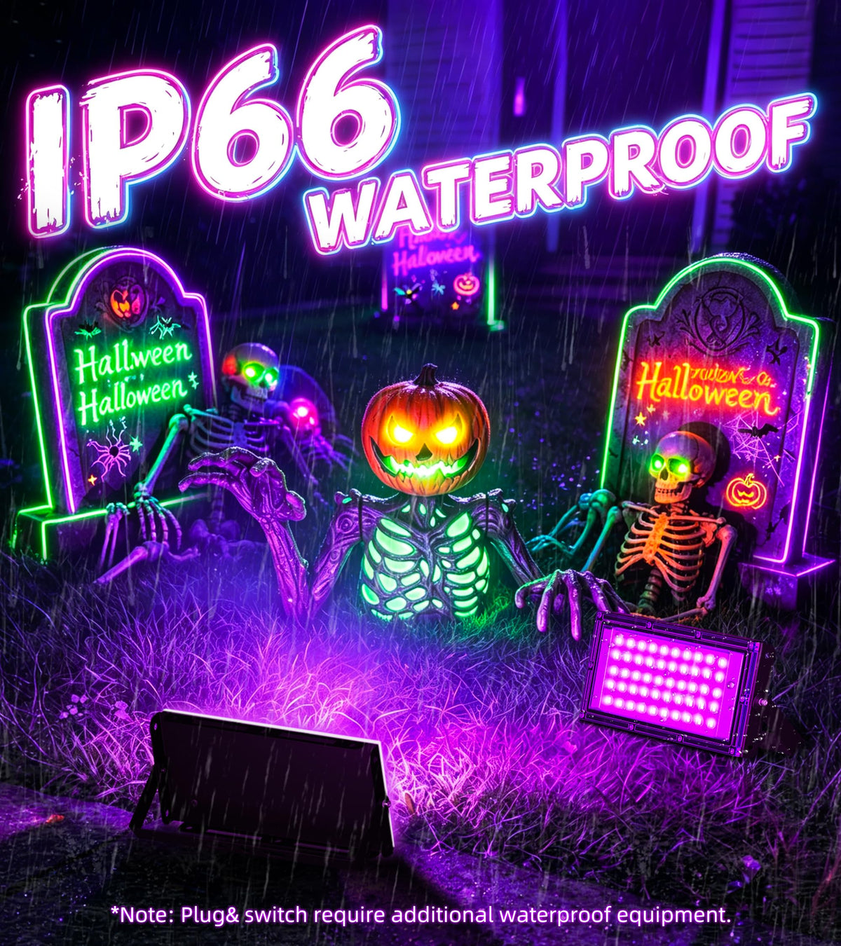 50w 4 Pack Black Light