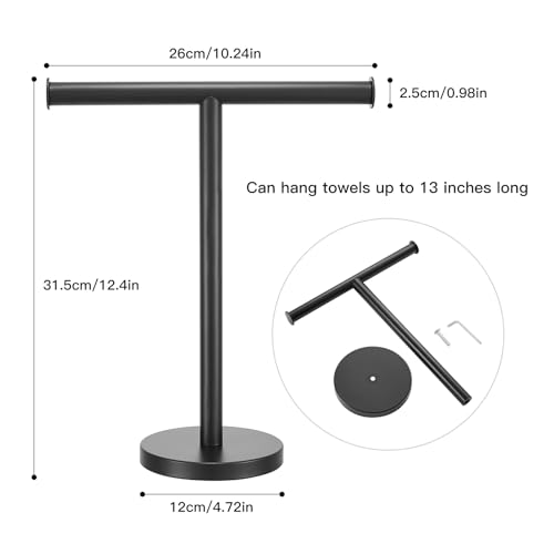 Towel Rack T Shape Hand Towel Holder for Bathroom