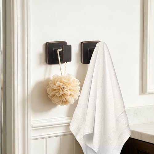 2 Pack Towel Hooks Robe Coat Hook for Bathroom
