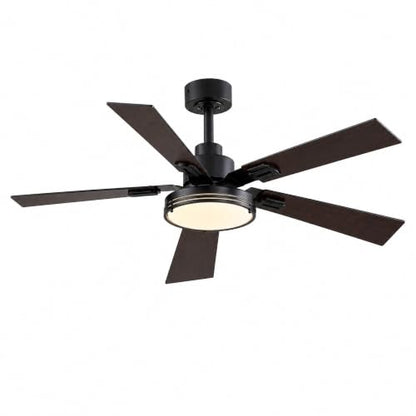 52inch led indoor ceiling fan with light