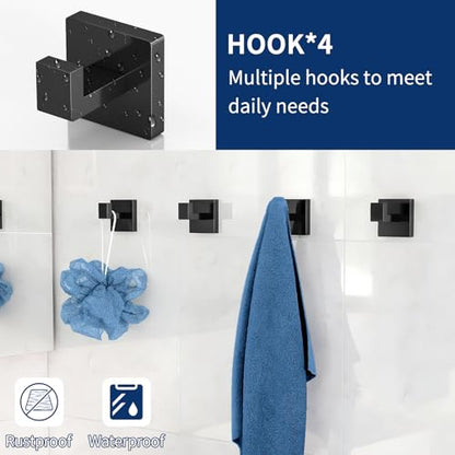 Towel Bar Set Wall Mounted