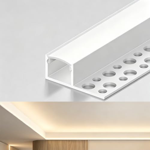 10 Pack U Shape Recessed LED Aluminum Channel