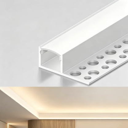 10 Pack U Shape Recessed LED Aluminum Channel