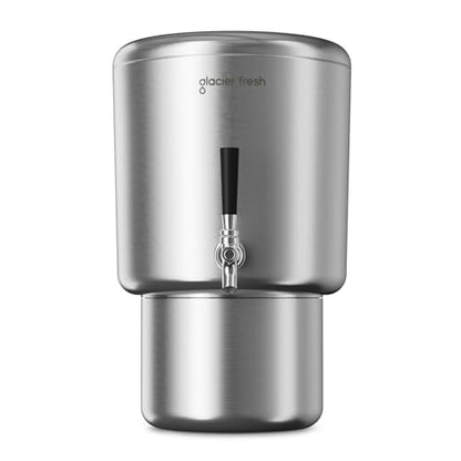 Gravity Fed Stainless Steel Countertop Water Filtration System 2.25G