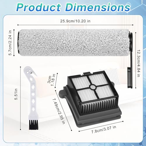 Roller Brush Replacement for Tineco Floor ONE S5