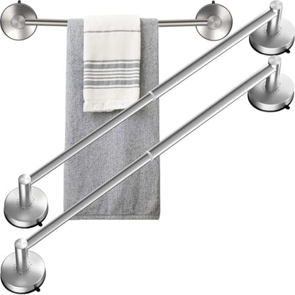 Adjustable Suction Cup Towel Bar for Bathroom 14