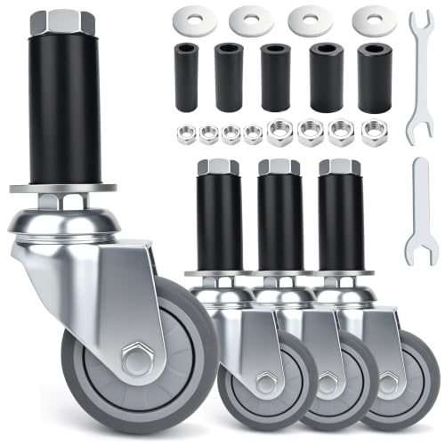 Expanding Stem Casters No Brake